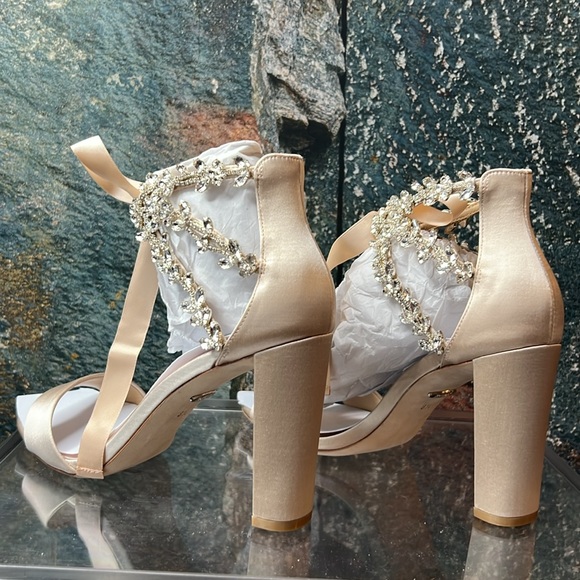 BADGLEY MISCHKA Ever After Embellished Sandal - Picture 11 of 16